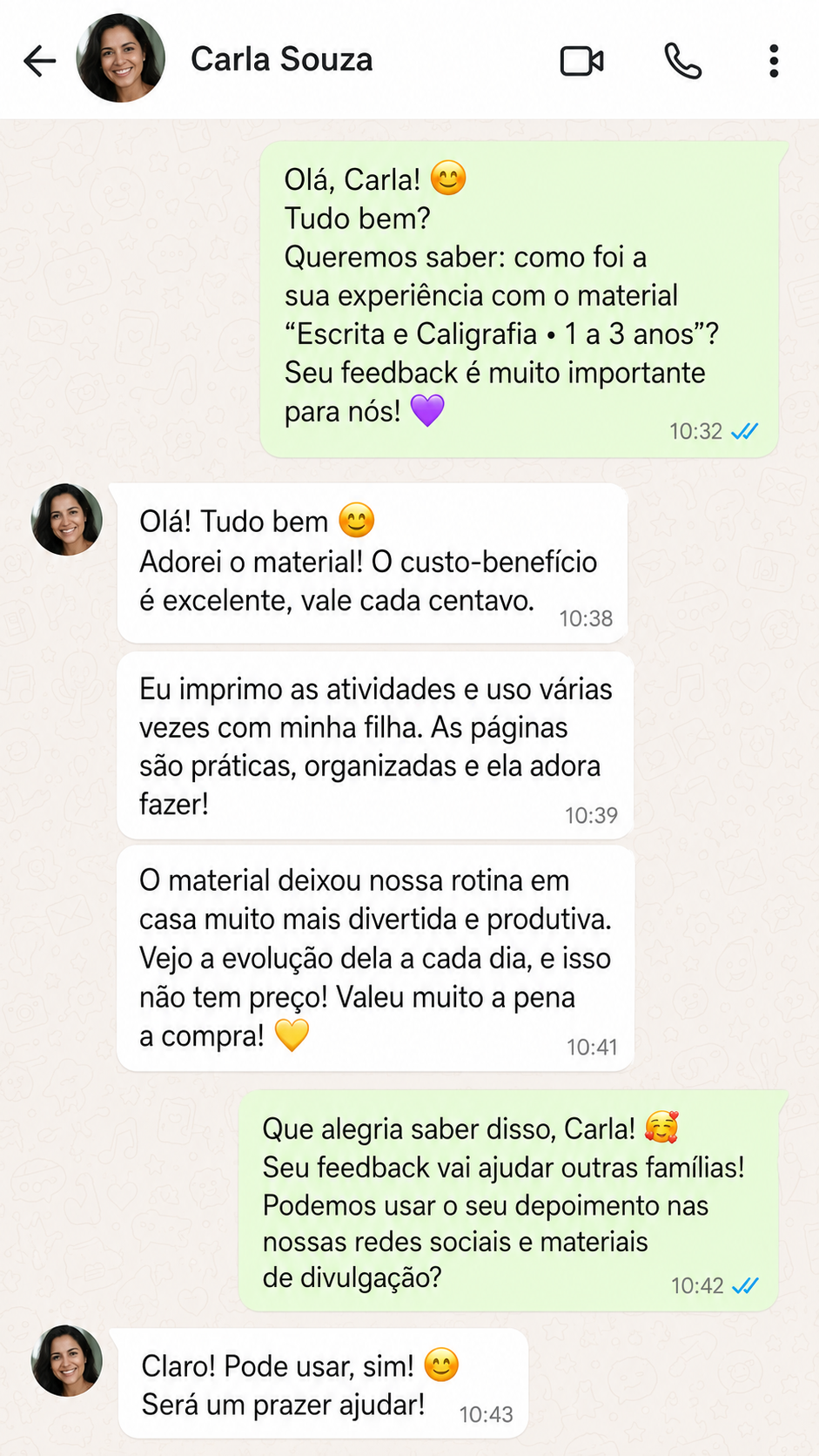 Depoimento real de cliente 9